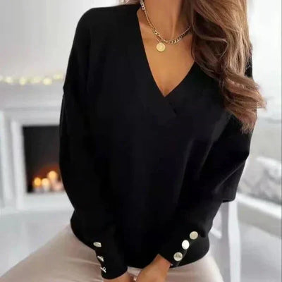 Francesca - V-neck Sweater