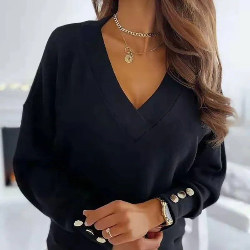 Francesca - V-neck Sweater