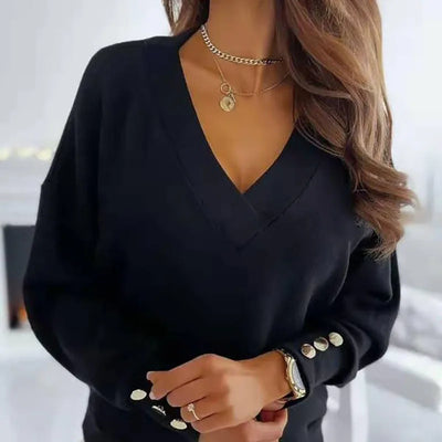 Francesca - V-neck Sweater
