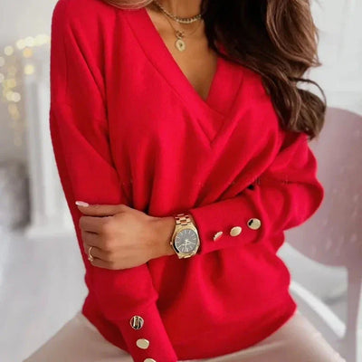 Francesca - V-neck Sweater